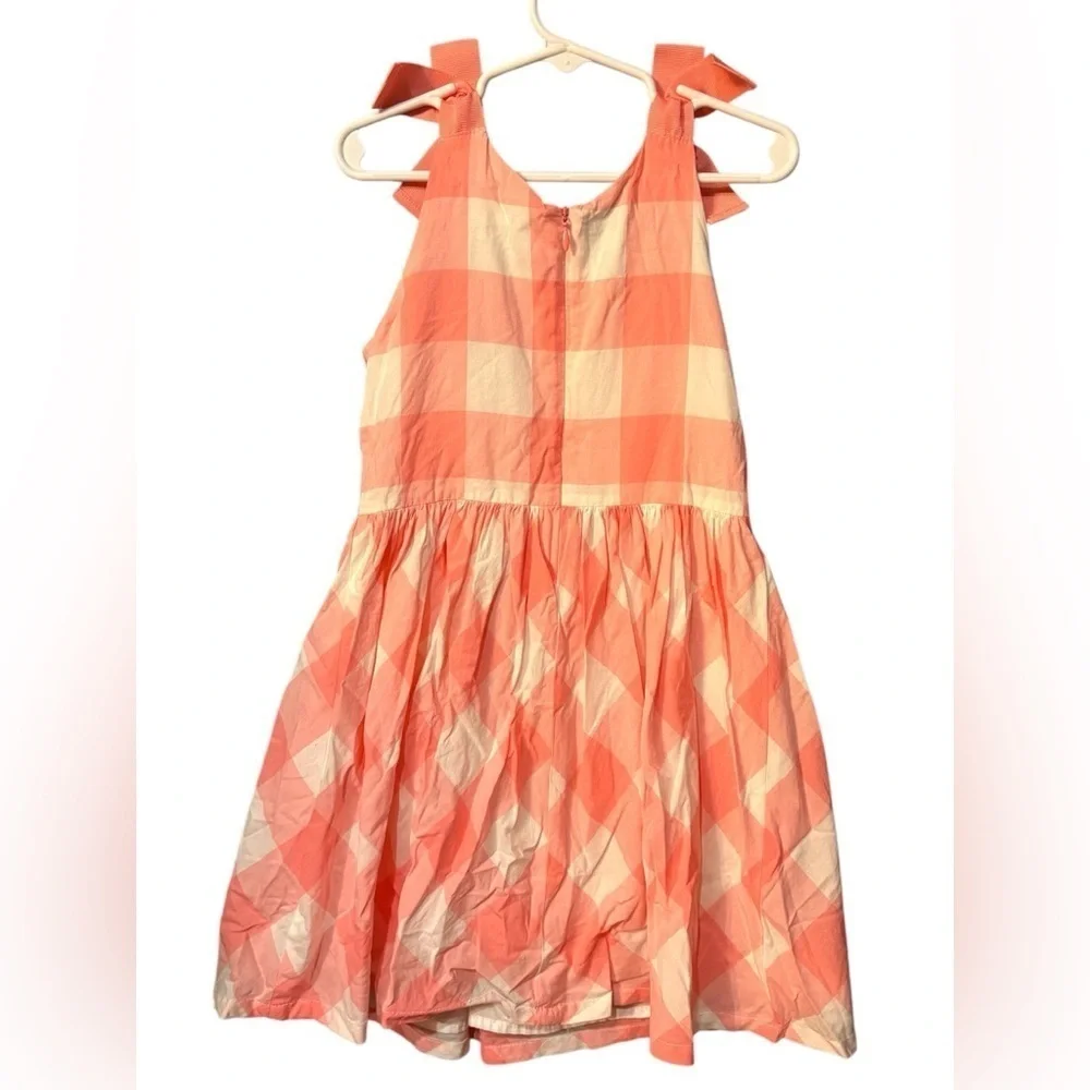 Carter's Pink and White Pleated Sundress